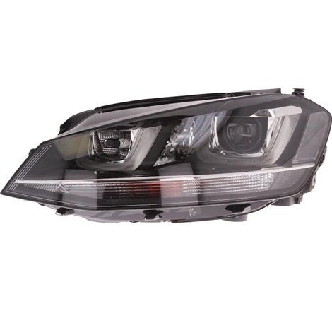 Lampa frontala Stanga bi-xenon. D3S-H7. electric. cu motor. culoare insert. negru. culoare semnalizator. transparent VW GOLF ALL