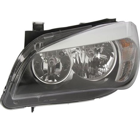 Lampa frontala Stanga halogen. H7-W5W. electric. cu motor. culoare semnalizator. transparent BMW X1 E84 -06.15 - Valeo-044945