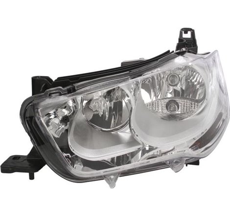 Lampa frontala Stanga halogen. H1-H7-W5W. electric. cu motor. culoare semnalizator. transparent CITROEN C-ELYSEE - Valeo-045130