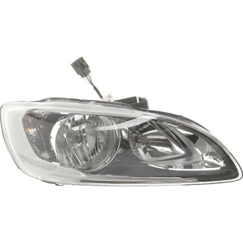 Lampa frontala Dreapta H7-H9. electric. fara motoras. culoare semnalizator. portocaliu VOLVO S60 II. V60 I - Valeo-045203