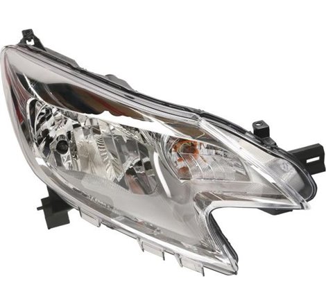 Lampa frontala Dreapta H4. electric. cu motor. culoare semnalizator. portocaliu NISSAN NOTE - Valeo-045211