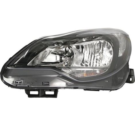 Lampa frontala Stanga H7. electric. cu motor. culoare insert. negru OPEL CORSA D. CORSA D-HATCHBACK -12.14 - Valeo-045286