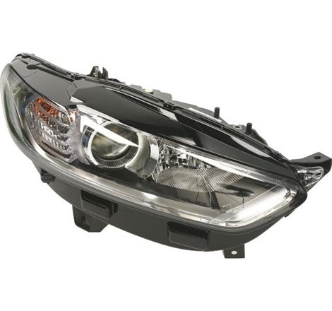 Lampa frontala Dreapta halogen. H15-H7-W5W. electric. fara motoras. culoare semnalizator. transparent FORD MONDEO V - Valeo-0466