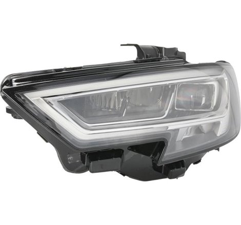 Lampa frontala Stanga LED. electric. cu motor. culoare insert. negru AUDI A3 06.16- - Valeo-046826