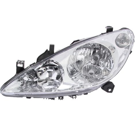 Lampa frontala Stanga halogen. H1-H7-W5W. electric. cu motor. culoare semnalizator. transparent PEUGEOT 307. 307-KOMBI -06.05 - 
