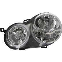 Lampa frontala Stanga halogen. H1-H7. electric. cu motor. culoare semnalizator. transparent VW POLO. POLO IV -05.05 - Valeo-0881