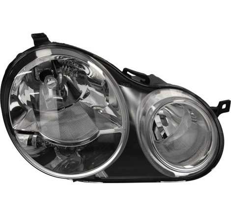 Lampa frontala Dreapta halogen. H1-H7. electric. cu motor. culoare semnalizator. transparent VW POLO. POLO IV -05.05 - Valeo-088