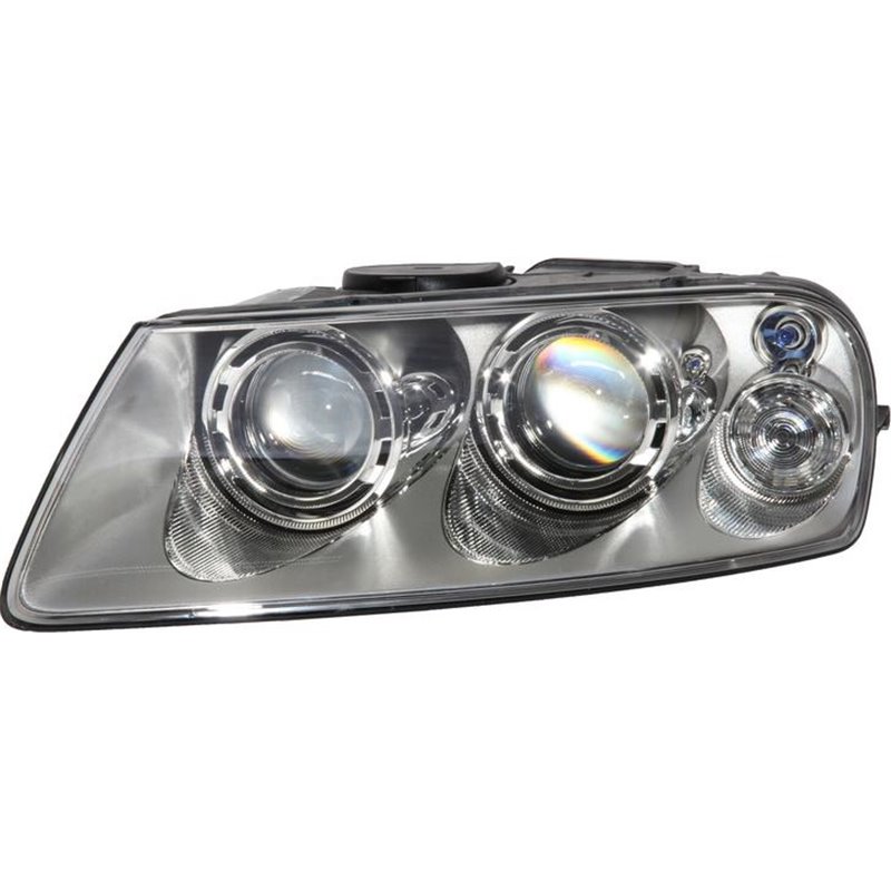 Lampa frontala Stanga bi-xenon. D1S-H7-W5W. electric. cu motor. culoare semnalizator. transparent VW TOUAREG 10.02-12.06 - Valeo