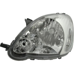 Lampa frontala Stanga halogen. H4-W5W. electric. cu motor. culoare semnalizator. transparent TOYOTA YARIS -11.05 - Valeo-088453