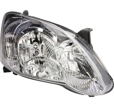 Lampa frontala Dreapta halogen. H7-W5W. electric. cu motor. culoare semnalizator. transparent TOYOTA COROLLA -02.07 - Valeo-0887