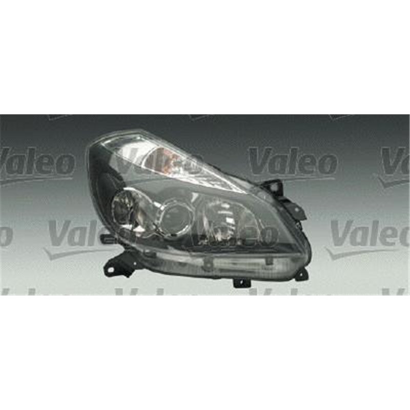 Lampa frontala Stanga halogen. H1-H7. electric. fara motoras. culoare semnalizator. transparent RENAULT CLIO III. CLIO III-HATCH