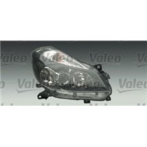 Lampa frontala Stanga halogen. H1-H7. electric. fara motoras. culoare semnalizator. transparent RENAULT CLIO III. CLIO III-HATCH