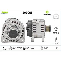 Generator - Alternator - Valeo-200005 - Valeo-200005