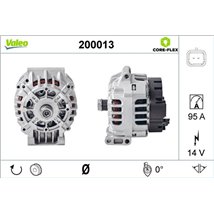 Generator - Alternator - Valeo-200013 - Valeo-200013