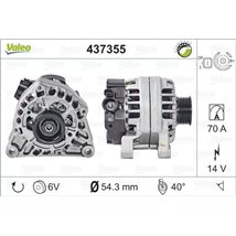Generator - Alternator - Valeo-437355 - Valeo-437355