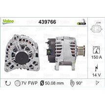 Generator - Alternator - Valeo-439766 - Valeo-439766