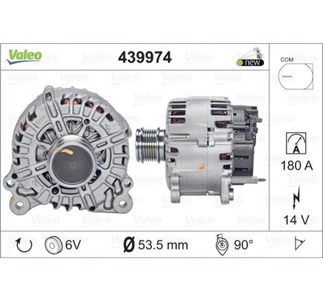 Generator / Alternator - Valeo-439974