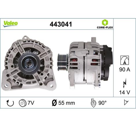 Alternator 14V. 90A RENAULT CLIO I. CLIO II. CLIO II-HATCHBACK. CLIO III. CLIO III-HATCHBACK. CLIO IV. CLIO IV-HATCHBACK. MODUS.