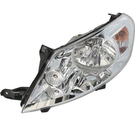 Lampa frontala Stanga H4. electric. cu motor. culoare insert. cromat. culoare semnalizator. transparent CITROEN JUMPY II. PEUGEO