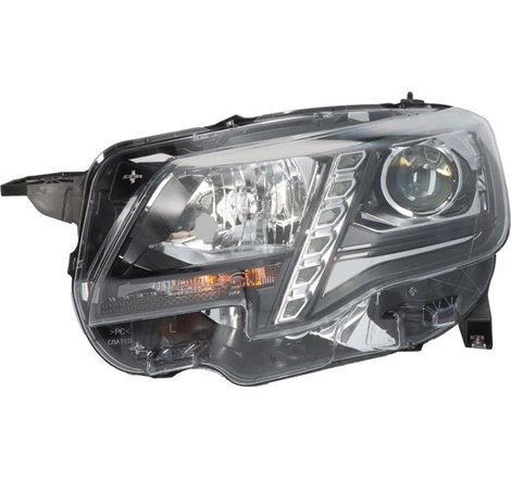 Headlamp L H1-H7. electric. with bulb PEUGEOT RIFTER 09.18- - Valeo-450642