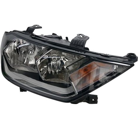 Lampa frontala Dreapta halogen. H15-H7. electric. cu motor. culoare insert. negru AUDI A1. A1 CITY CARVER - Valeo-450681