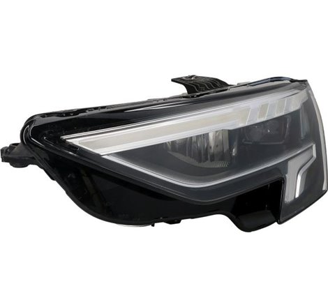 Lampa frontala Stanga LED. electric. cu motor. culoare insert. negru AUDI A3 - Valeo-450894