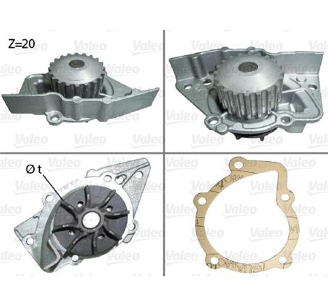 Pompa apa - Valeo-506117 - Valeo-506117