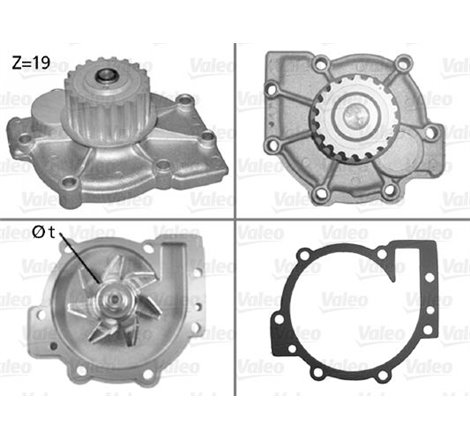 Pompa apa - Valeo-506325 - Valeo-506325