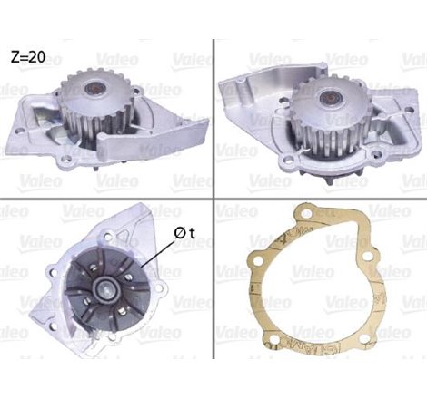 Pompa apa - Valeo-506575 - Valeo-506575