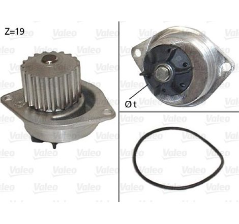Pompa apa - Valeo-506595 - Valeo-506595