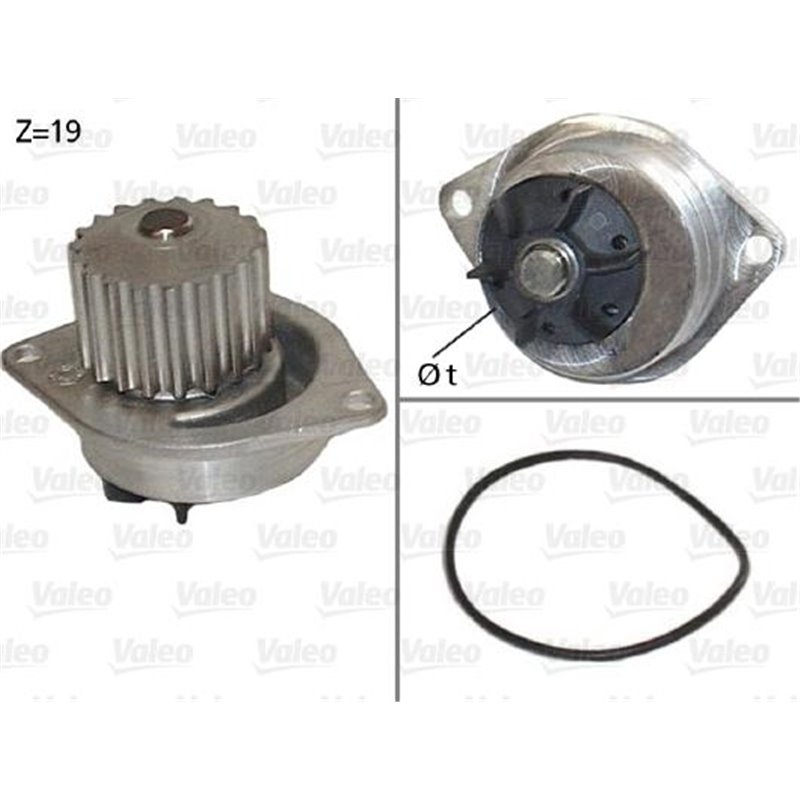 Pompa apa - Valeo-506595 - Valeo-506595