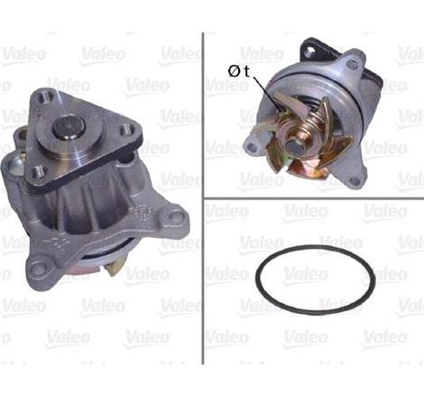 Pompa apa - Valeo-506694 - Valeo-506694