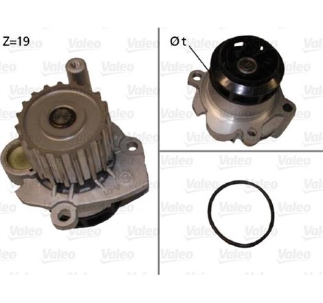 Pompa apa - Valeo-506701 - Valeo-506701