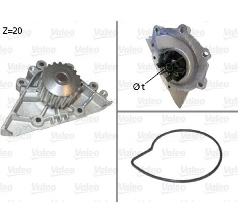 Pompa apa - Valeo-506720 - Valeo-506720