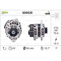 Generator - Alternator - Valeo-600028 - Valeo-600028