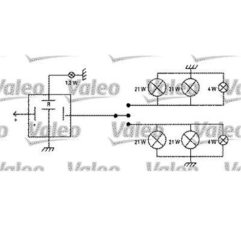 intrerupator indicator de trafic 12V ALFA ROMEO 164. CITROEN AX. BX. FIAT CINQUECENTO. DUCATO. ELBA. FIORINO. FIORINO-MINIVAN. P