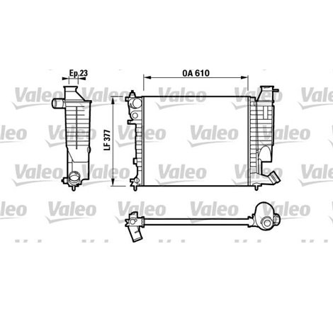 Radiator motor CITROEN XSARA. XSARA-HATCHBACK. ZX. PEUGEOT 306. 306-HATCHBACK 1.1-2.0 - Valeo-732535