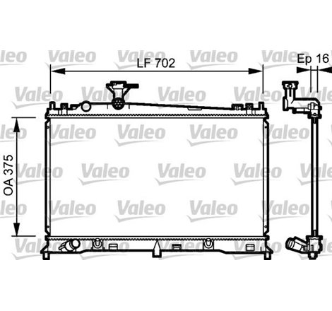 Radiator, racire motor - Valeo-734483