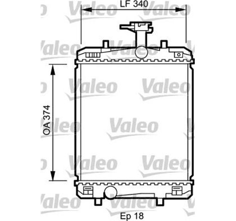 Radiator motor Manual CITROEN C1. C1 II. PEUGEOT 107. 108. TOYOTA AYGO 1.0-1.2 - Valeo-735072