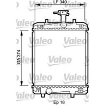 Radiator motor Manual CITROEN C1. C1 II. PEUGEOT 107. 108. TOYOTA AYGO 1.0-1.2 - Valeo-735072