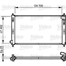 Radiator motor CITROEN C-CROSSER. C-CROSSER ENTERPRISE. MITSUBISHI ASX. LANCER VIII. OUTLANDER II. PEUGEOT 4007. 4008 1.6-3.0 - 