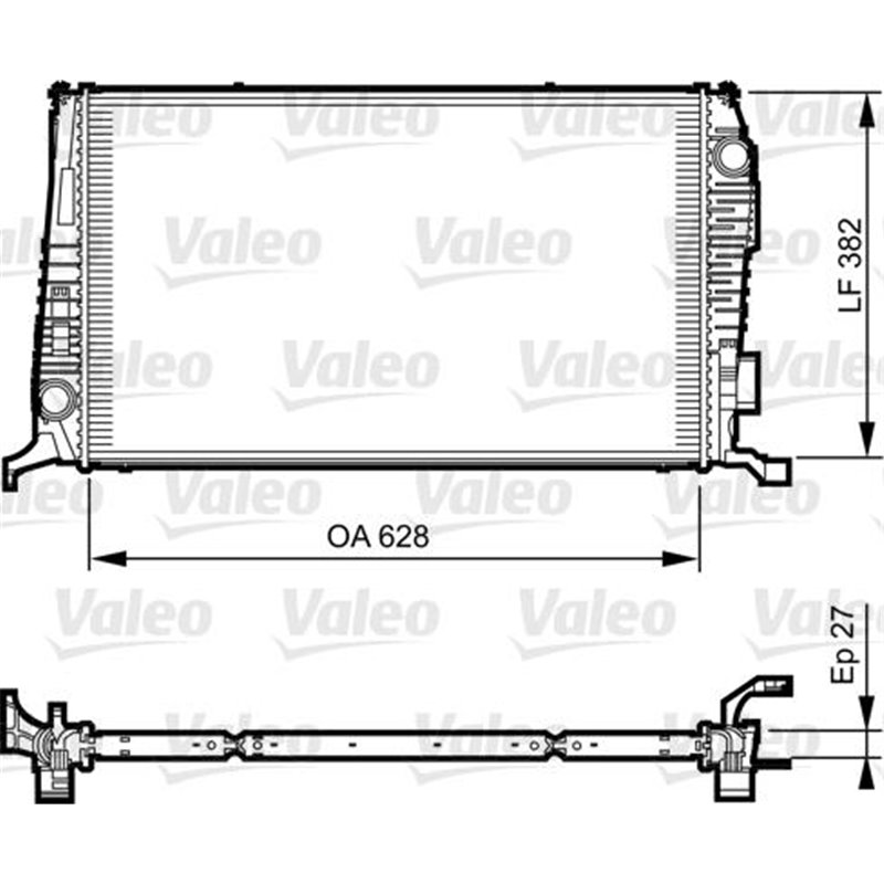 Radiator motor DACIA DUSTER. DUSTER-SUV. RENAULT DUSTER 1.5D - Valeo-735279