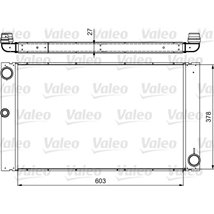 Radiator motor Automat BMW 5 E60. 5 E61. 6 E63. 6 E64. 7 E65. E66. E67 2.0D-3.0D-3.9D - Valeo-735475