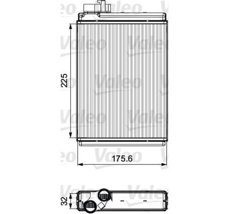 Heater AUDI A4 ALLROAD B8. A4 B8. A5. Q5 1.8-4.2 06.07-05.17 - Valeo-811507