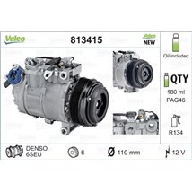 Compresor AC BMW 1 E81. 1 E82. 1 E87. 1 E88. 3 E90. 3 E91. 3 E92. 3 E93. 5 E60. 5 E61. X1 E84 2.0D-3.0D 06.04-06.15 - Valeo-8134