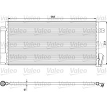 Condensator. climatizare - Valeo-814377 - Valeo-814377