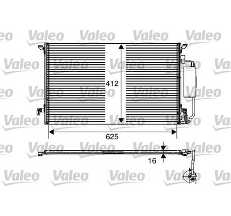 VALEO condensator Saab 9-3 09-02-- - Valeo-817711