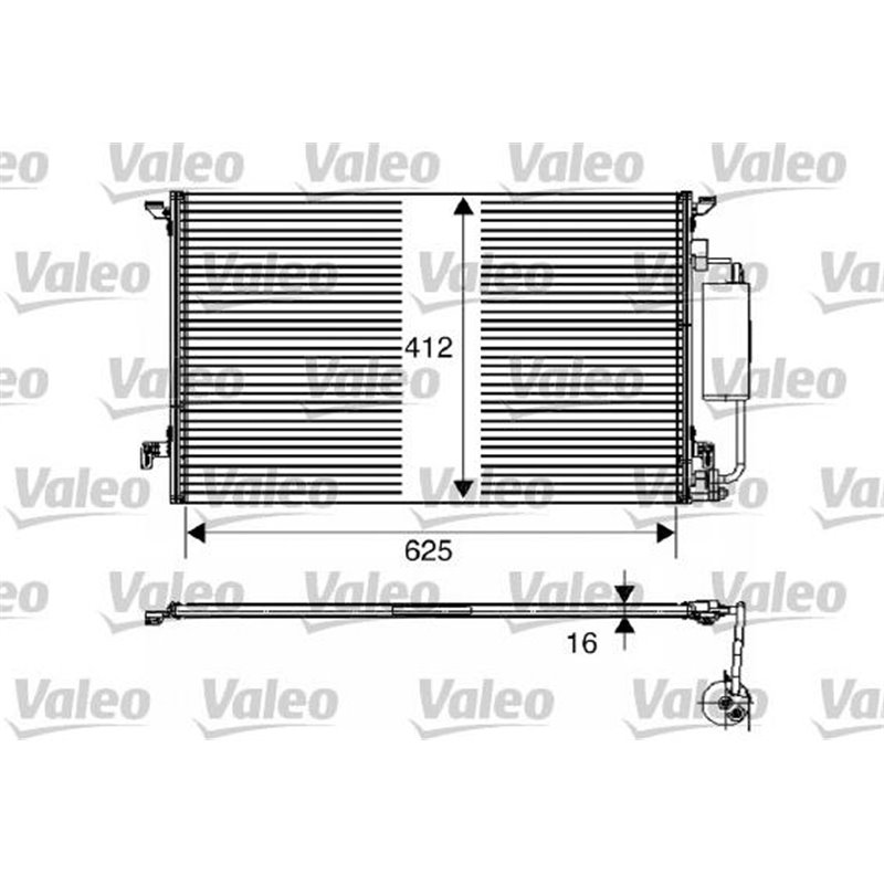 VALEO condensator Saab 9-3 09-02-- - Valeo-817711