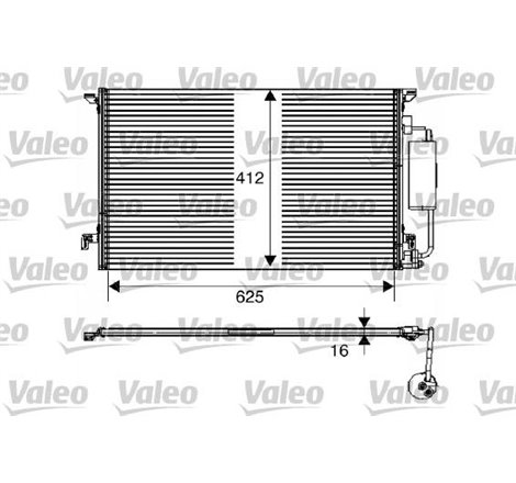 VALEO condensator Saab 9-3 09-02-- 2.2 TID - Valeo-817712