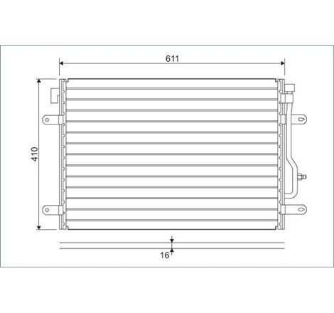 VALEO condensator AUDI A4 - Valeo-817741